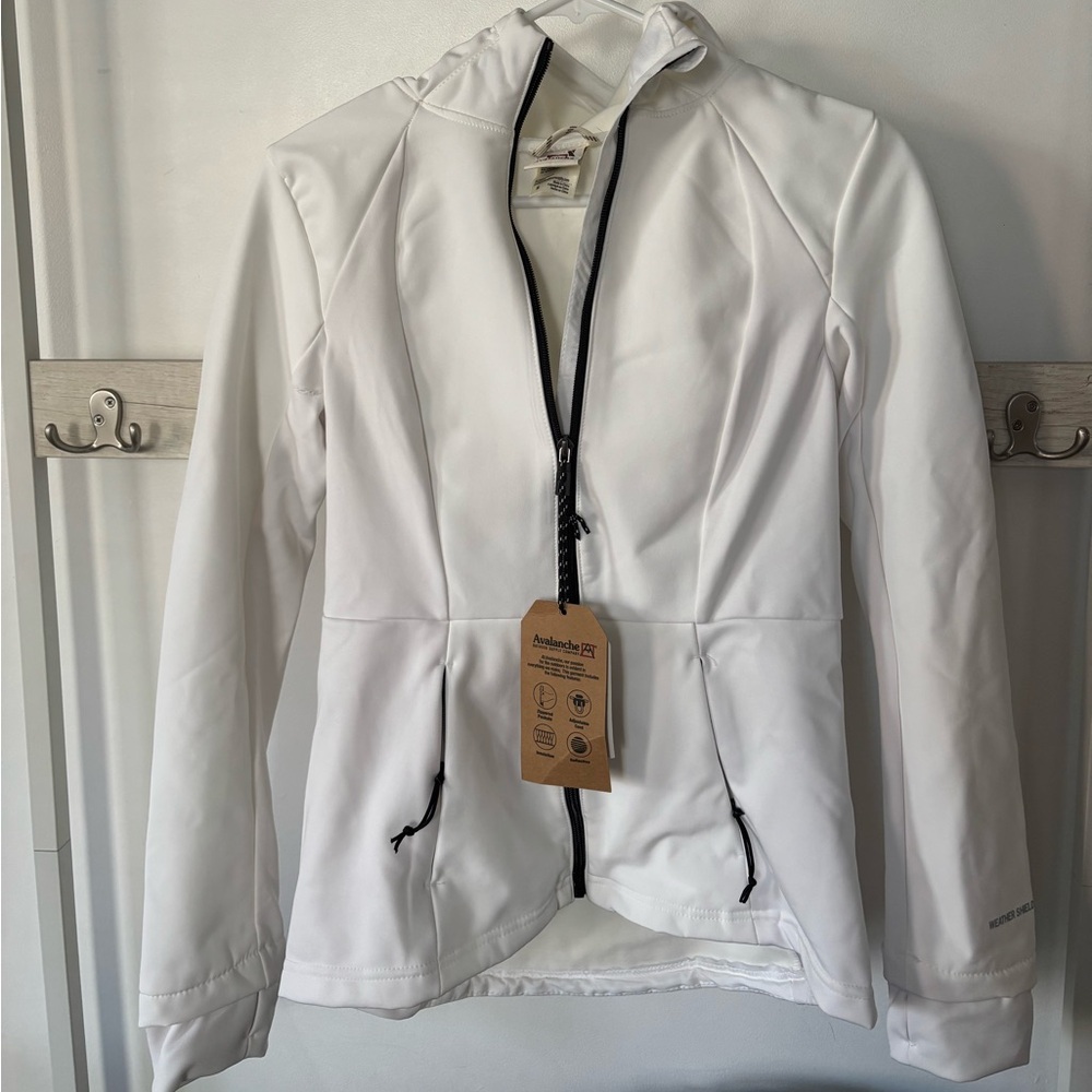 Avalanche White Outdoor Jacket